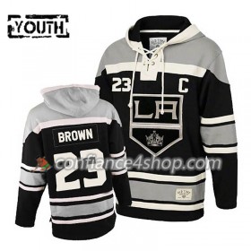 Adidas Maillot de Hockey Los Angeles Kings Dustin Brown 23 Musta Sawyer Chandails à capuchon - Enfant